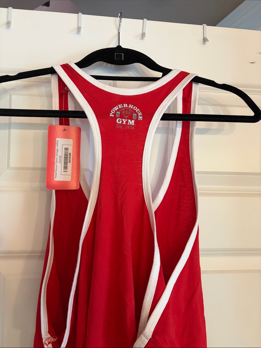 Powerhouse Gym Red Racerback Tank - Picture 2 of 5